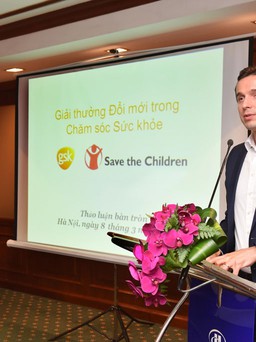 Chăm sóc sức khỏe trẻ em là một trong những ưu tiên hàng đầu của GSK