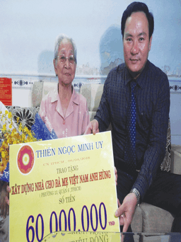 Công ty TNHH Thiên Ngọc Minh Uy: 'Cảm ơn - báo đáp - tri ân - chia sẻ cộng đồng'