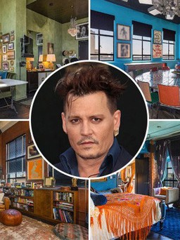 Căn hộ triệu đô từng là nơi chung sống của Johnny Depp và vợ cũ