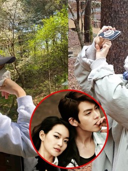 Kim Woo Bin - Shin Min Ah khiến fan thích thú khi đăng ảnh hẹn hò