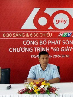 HTV ra mắt chương trình '60 giây' buổi sáng