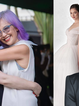 Tổng biên tập Harper’s Bazaar VietNam bật khóc khi đấu giá váy cưới của Chung Thanh Phong