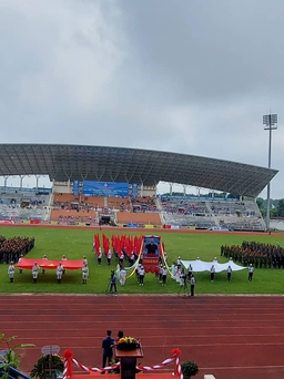 Kon Tum: 9.000 người tham gia lễ khai mạc Đại hội thể dục thể thao