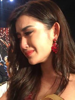 Huyền My bật khóc, xin lỗi khán giả sau đêm chung kết 'Miss Grand International 2017'