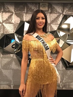 Trang phục của Nguyễn Thị Loan được khen tại 'Miss Universe 2017'