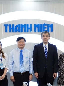 Tổng lãnh sự Nhật Bản tại TP.HCM thăm Báo Thanh Niên