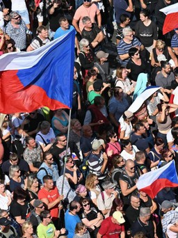 70.000 người CH Czech biểu tình vì giá năng lượng tăng cao