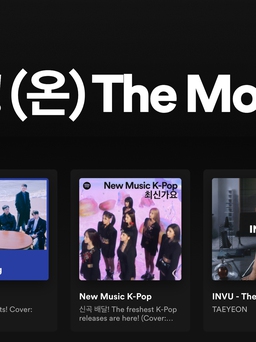 Spotify tung playlist nhạc đặc biệt dành cho fan K-pop