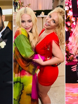 Cận cảnh đám cưới màu hồng của Britney Spears