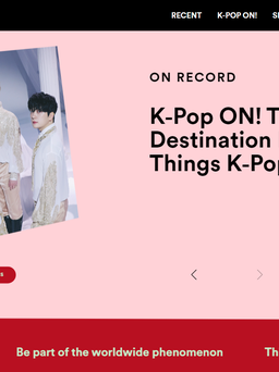 Spotify ra mắt trang web dành riêng cho fan K-pop