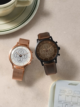 Fossil công bố smartwatch lai Hybrid HR với pin 'chạy' hai tuần