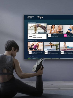 Samsung mang các ứng dụng tăng cường sức khỏe lên Smart TV 2020