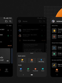 Microsoft Office cho Android đã có chế độ Dark Mode