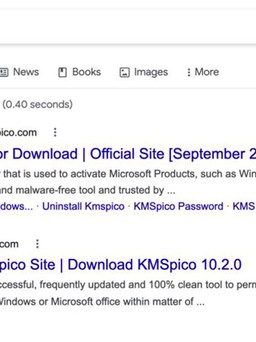 Trình kích hoạt Windows giả mạo KMSPico ăn cắp thông tin ví điện tử