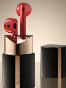 Huawei ra mắt tai nghe FreeBuds Lipstick thiết kế giống thỏi son