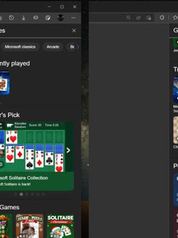 Microsoft thêm bảng điều khiển Games vào trình duyệt Edge