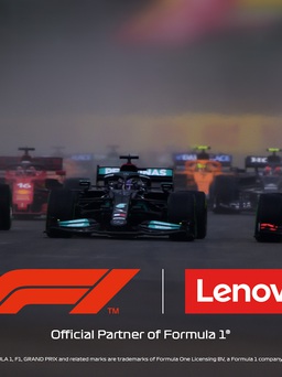 Formula 1 hợp tác với Lenovo để ứng dụng công nghệ hiện đại trong giải đua xe