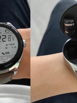 Huawei 'nhá hàng' smartwatch tích hợp tai nghe không dây