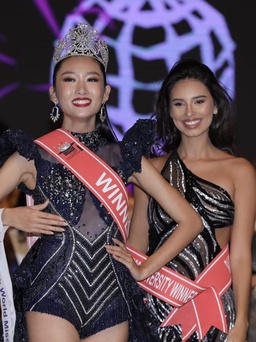 Nữ sinh Việt đăng quang Hoa hậu Sinh viên thế giới