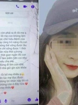 Nữ sinh 16 tuổi để lại tin nhắn ‘bố mẹ đừng tìm con nhé’ đã về nhà