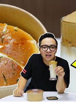 Có gì HOT với trào lưu bánh mì phô mai bơ tỏi, cà phê bọt biển Hàn Quốc