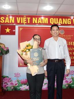 Bà Nguyễn Thị Thu làm chi cục trưởng Chi cục Thi hành án dân sự TP.Thủ Đức