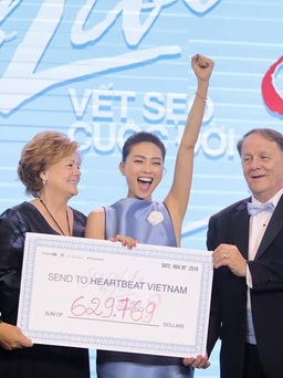 “Vết sẹo cuộc đời” thứ 9 của Ngô Thanh Vân được quyên góp gần 15 tỉ đồng