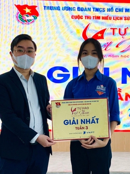 Cô học trò miền biển Quảng Trị đạt giải nhất tuần cuộc thi ‘Tự hào Việt Nam’