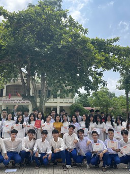 Nhiều lớp học ở Quảng Trị có tỷ lệ đậu đại học 100%