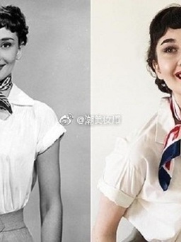 Nữ coser người Bỉ giống diễn viên nổi tiếng Audrey Hepburn như hai giọt nước