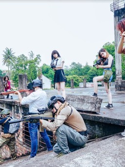 Nhóm cosplay Việt ‘lặn lội’ sang tận biên giới Campuchia chụp ảnh PUBG
