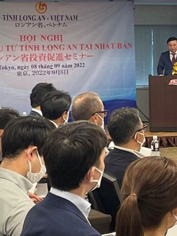 Long An qua Nhật xúc tiến đầu tư
