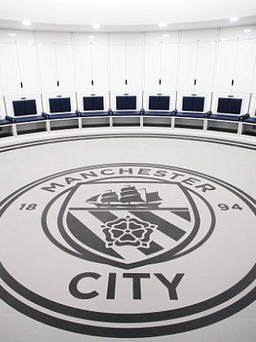 Manchester City giới thiệu phòng thay đồ 5 sao