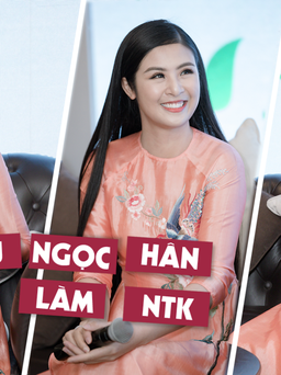 Hoa hậu Ngọc Hân làm NTK trong “Duyên dáng Việt Nam 30“
