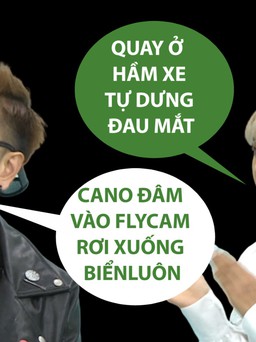 Lou Hoàng và Trịnh Thảo đen đủ đường khi quay MV ngay 'tháng cô hồn'
