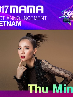 Thu Minh đảm nhận vị trí host của MAMA 2017 tại Việt Nam
