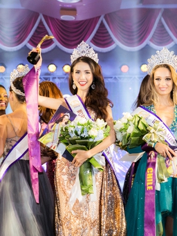 Phan Thị Mơ đăng quang Hoa hậu Đại sứ Du lịch Thế giới 2018