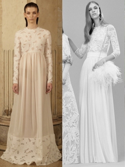 5 xu hướng váy cưới 'sang chảnh' từ bộ sưu tập Resort 2016
