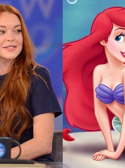 Lindsay Lohan khao khát đóng vai nàng tiên cá