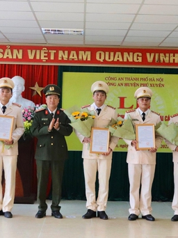 Sắp xếp lại lực lượng công an chính quy cấp xã tại Hà Nội