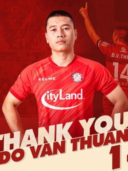 CLB Bình Định lấy thêm cầu thủ từng được thầy Park gọi lên đội tuyển
