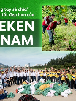 Hành trình "Chung tay sẻ chia" xây dựng thế giới tốt đẹp hơn của HEINEKEN Việt Nam