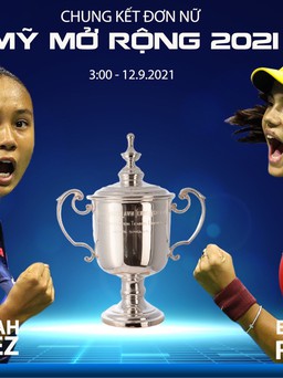 Chung kết đơn nữ giải quần vợt Mỹ mở rộng: Đại chiến tuổi teen