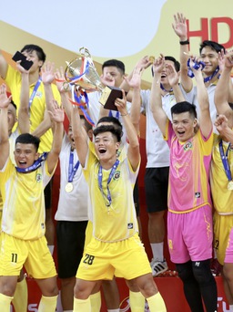 Sài Gòn FC quật ngã đội futsal nhiều tuyển thủ, giành ngôi vô địch Cúp quốc gia
