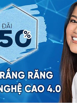 Tẩy trắng răng công nghệ cao với giá ưu đãi