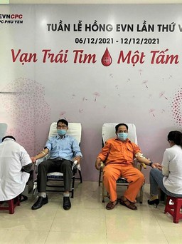PC Phú Yên tổ chức hiến máu tình nguyện