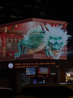 Võ Lâm Truyền Kỳ tiếp thêm Xuân xuống phố với biển quảng cáo 3D LED ấn tượng