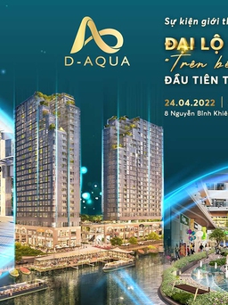 Thời điểm ‘vàng’ để sở hữu shop thương mại D-Aqua tại vị trí bến phố sầm uất