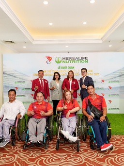 Herbalife đồng hành tổ chức lễ xuất quân cho VĐV người khuyết tật dự ASEAN Para Games