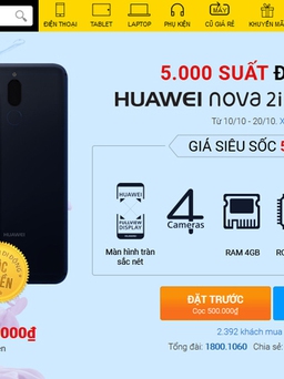 Sự trở lại ngoạn mục của Huawei với ‘cú đánh’ Nova 2i